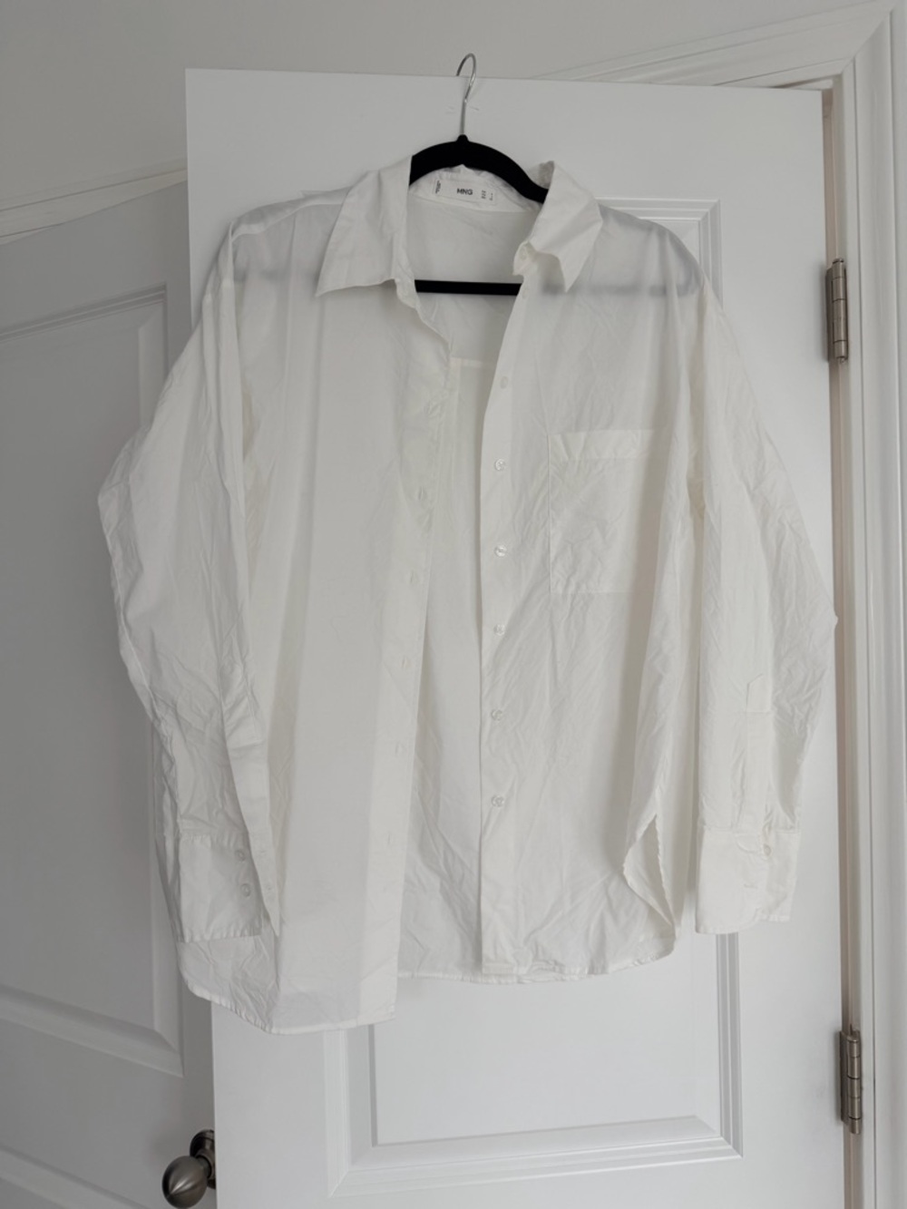 White Women’s Classic Button-Up Shirt